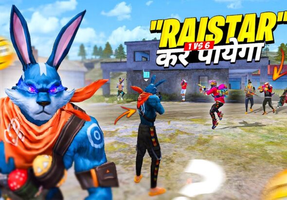 Raistar Best 1 Vs 6 Gameplay Must Watch | india
