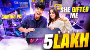 SHE GIFTED ME 5 LAKHS WORTH PC 😍 | @rameshmaity0