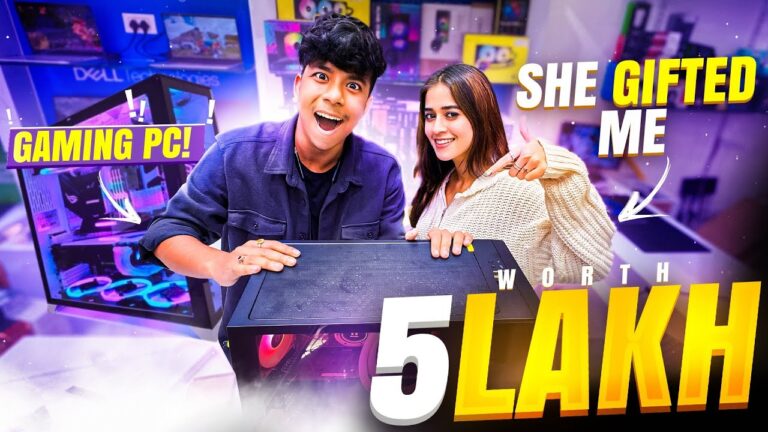 SHE GIFTED ME 5 LAKHS WORTH PC 😍 | @rameshmaity0