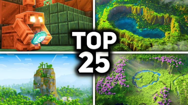 TOP 25 BEST SEEDS for MINECRAFT 26! (Bedrock & Java)