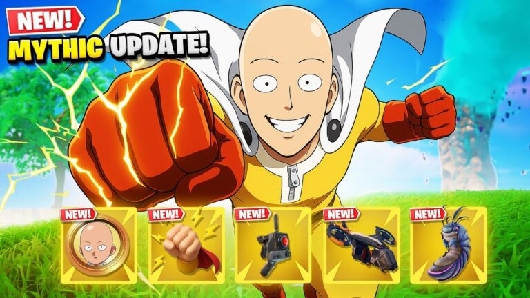 The *BIGGEST* MYTHIC Update EVER in Fortnite! (5 Mythics)