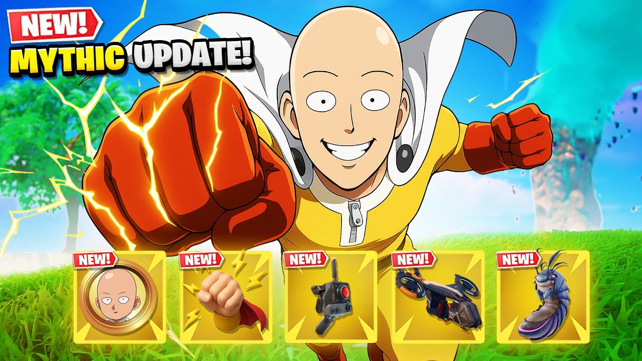 The *BIGGEST* MYTHIC Update EVER in Fortnite! (5 Mythics)