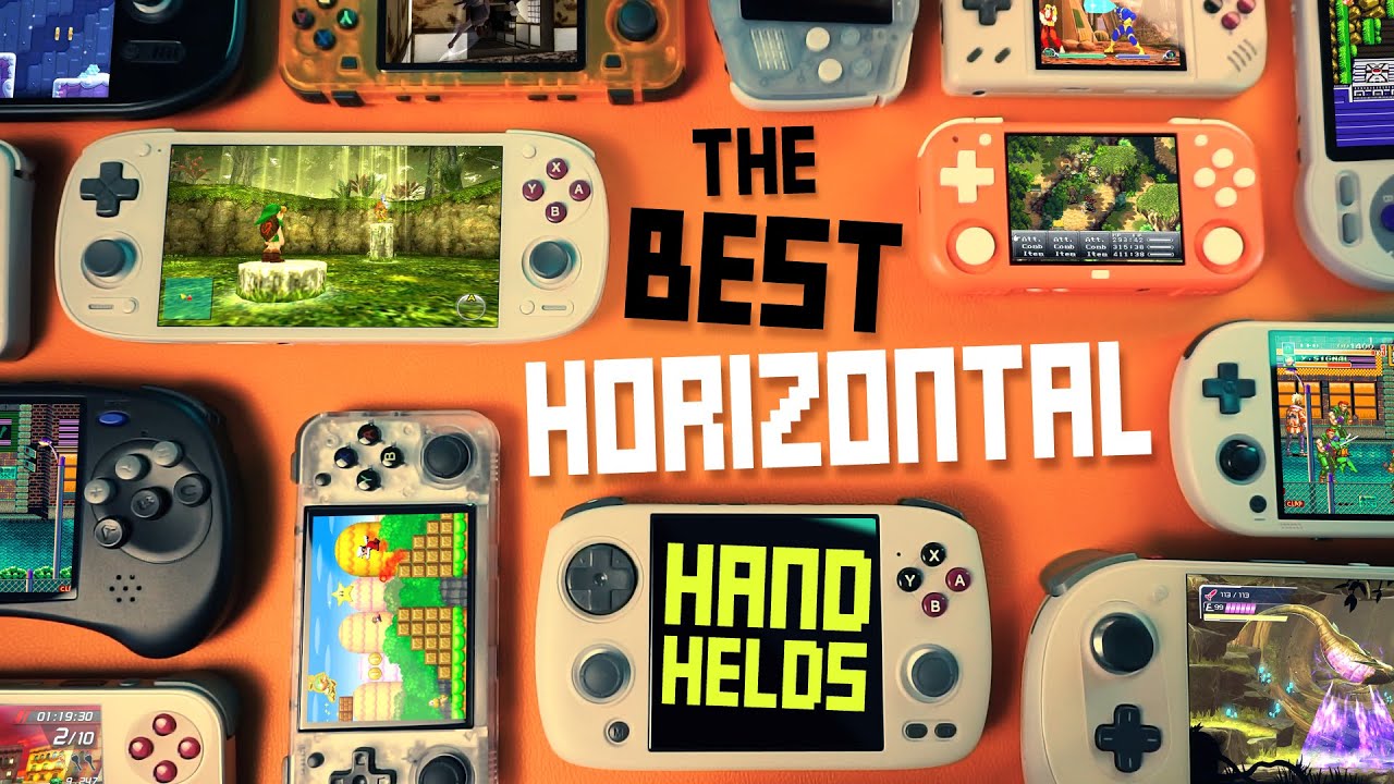 The Best HORIZONTAL Retro Handhelds