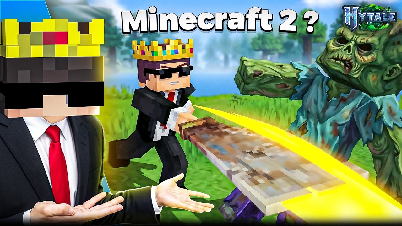 This Game is MINECRAFT 2! | Hytale Ep.1