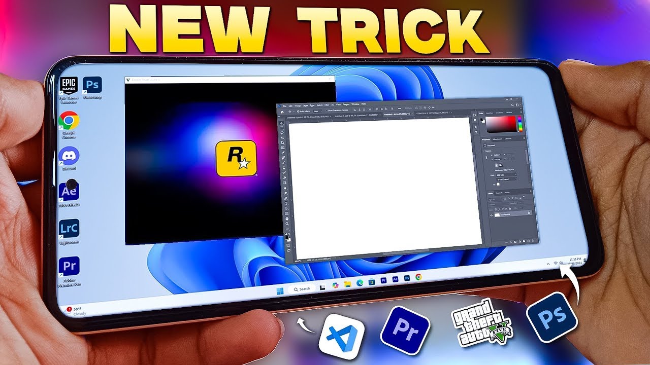 Turn any Android Mobile into a Windows PC 🤯- [SECRET