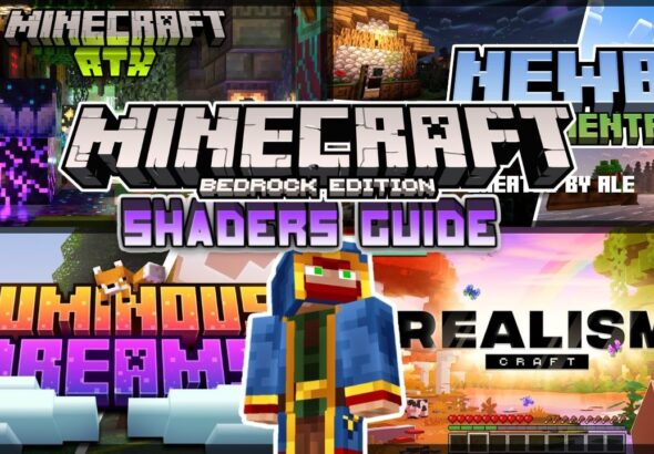 ULTIMATE Minecraft Bedrock Shader GUIDE for PE, XBOX, PlayStation, Nintendo