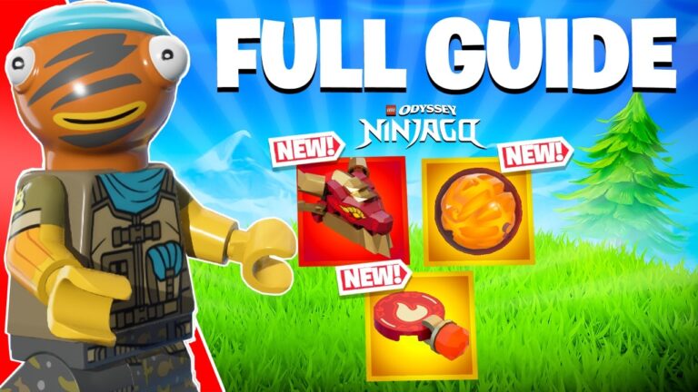 Ultimate NINJAGO Guide in LEGO Fortnite Odyssey! (Everything You NEED