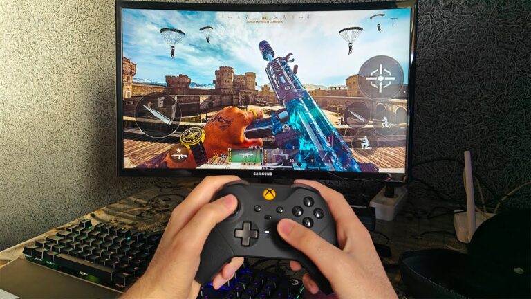 WARZONE MOBILE CONSOLE MODE CONTROLLER GAMEPLAY