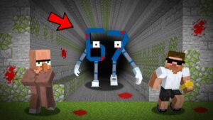 We Found the Scary 67 Brainrot Tunnel in Minecraft..