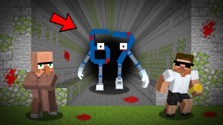 We Found the Scary 67 Brainrot Tunnel in Minecraft..