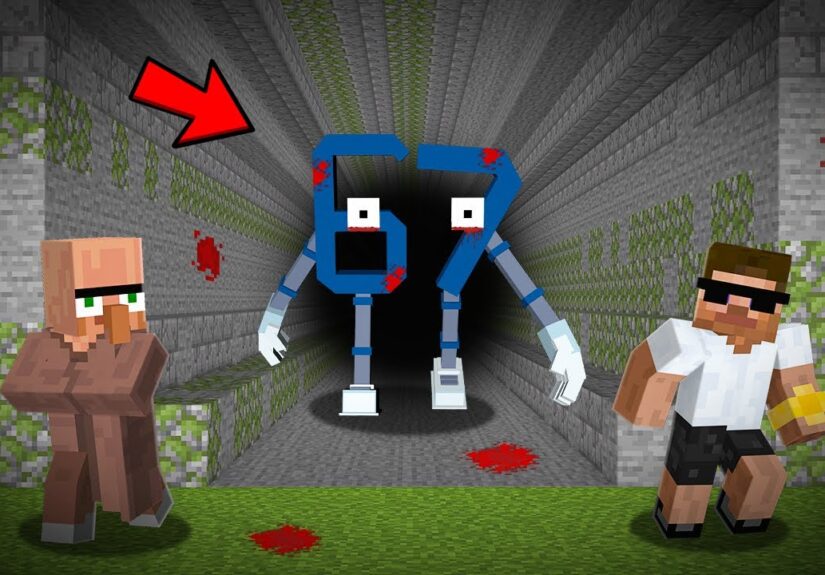 We Found the Scary 67 Brainrot Tunnel in Minecraft..