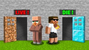 Which DOOR Will CARRY & DOORBIN Choose in Minecraft ??