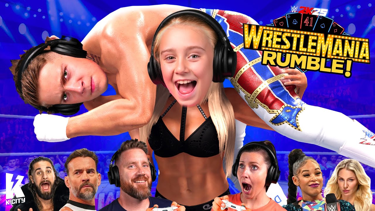 WrestleMania Family Rumble! (WrestleMania Card Superstars ONLY in WWE 2k25)