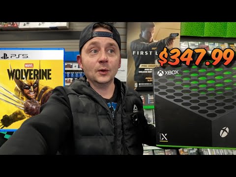 Xbox Series X $347.99 + Wolverine PS5 Preorder & 4