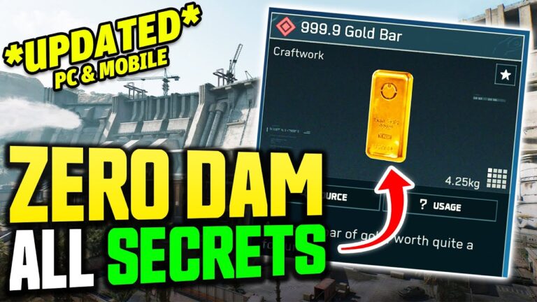 Zero Dam ALL SECRETS & HIDDEN AREAS // Delta Force