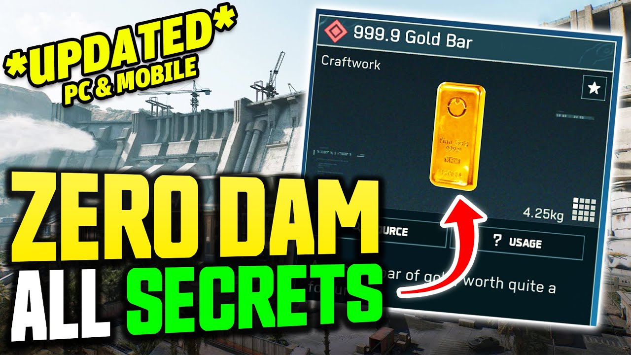 Zero Dam ALL SECRETS & HIDDEN AREAS // Delta Force