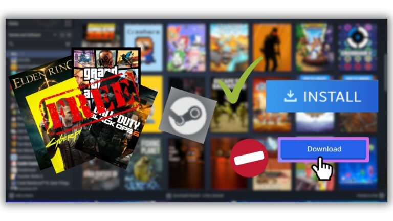 how to get any steam game for free using steam