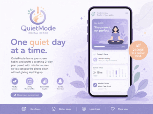 quietmode digital detox ad