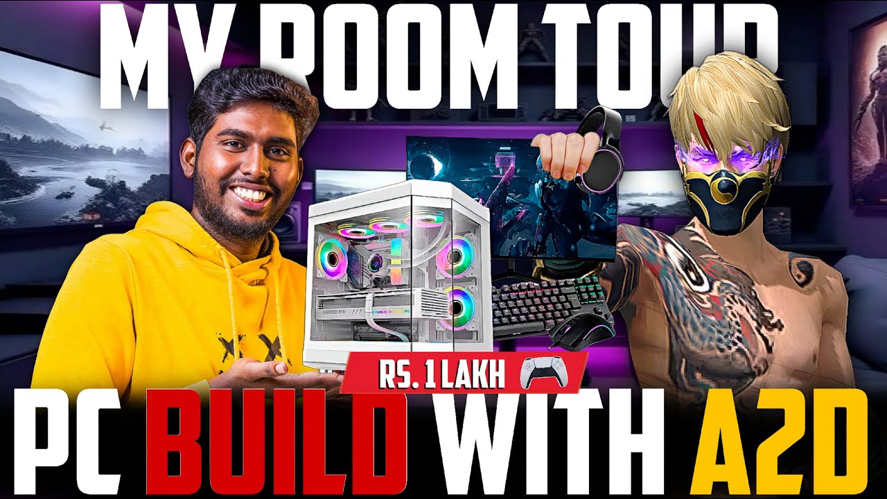 😨 1 LAKH PC BUILD FROM A2D @a2dchannel | Worth