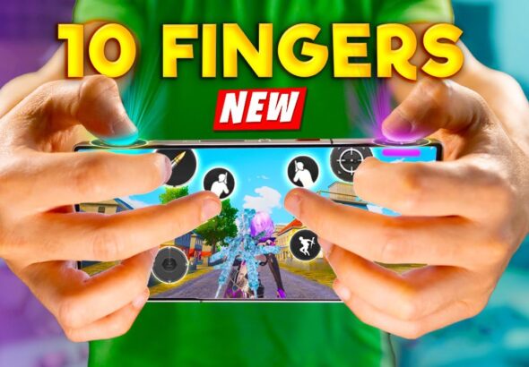 10 FINGERS with NEW REDMAGIC 9 PRO | PUBG MOBILE