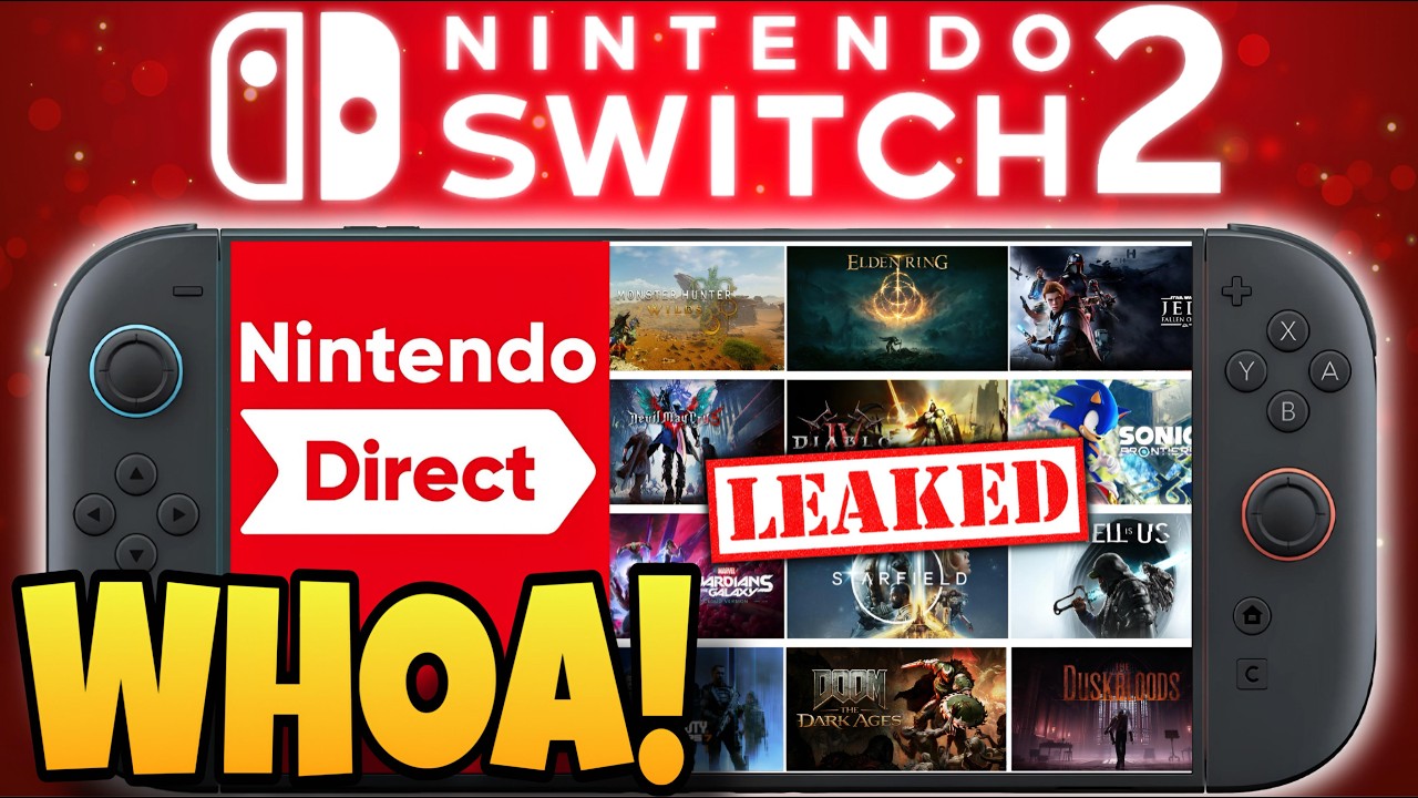 A LOT of New Nintendo Switch 2 Games Just LEAKED!