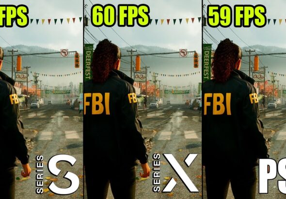 Alan Wake 2 Xbox Series S vs. Series X vs.
