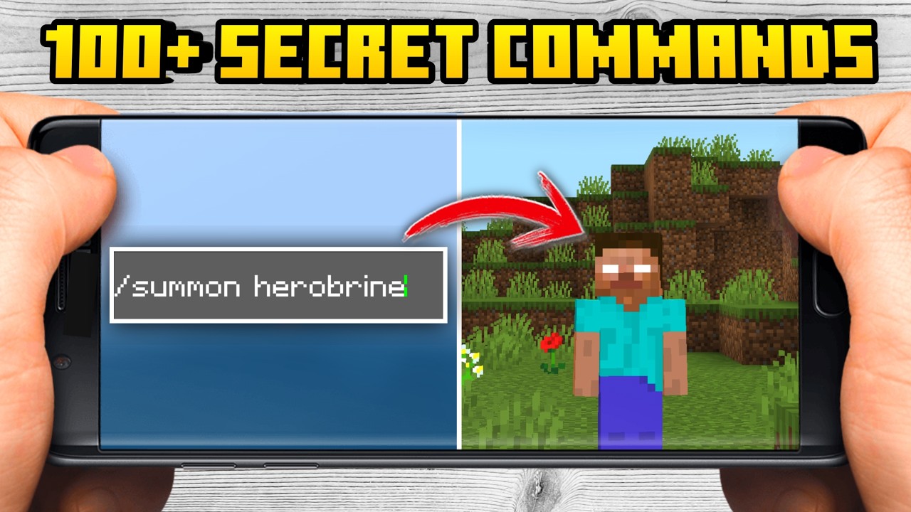 All Commands in Minecraft Pocket Edition | Minecraft Pocket Edition