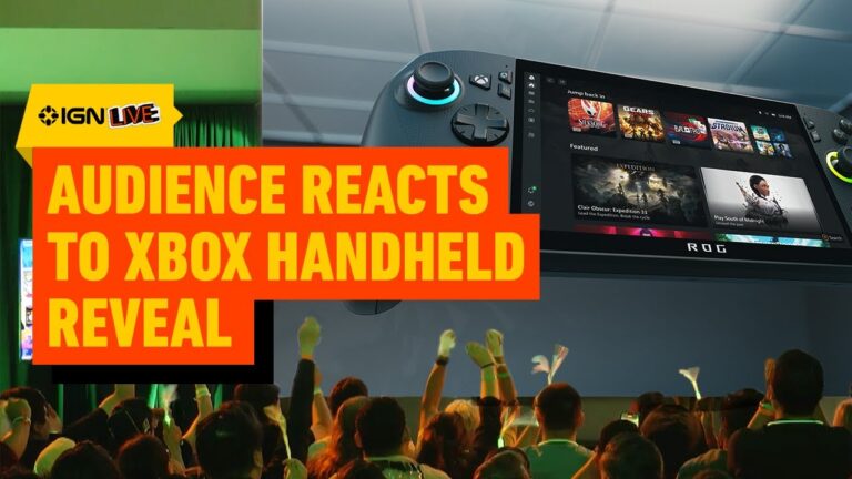 Audience Reacts Live to the Xbox Handheld Reveal at IGN