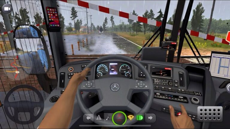 Bus Simulator Ultimate Mobile GamePlay | Drive the Mercedes-Benz Tourrider