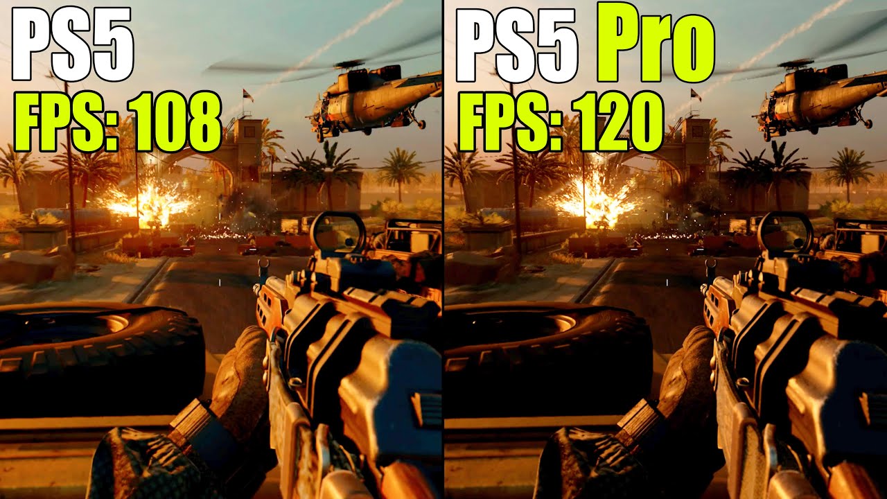 COD: Black Ops 6 PS5 vs. PS5 Pro Comparison |