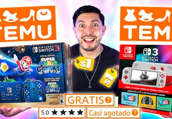 COMPRÉ TODAS LAS PS5,XBOX,NINTENDO MAS COSTOSAS DE TEMU... ME ESTAFAN?