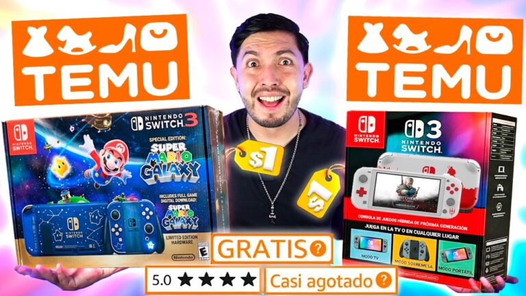 COMPRÉ TODAS LAS PS5,XBOX,NINTENDO MAS COSTOSAS DE TEMU... ME ESTAFAN?