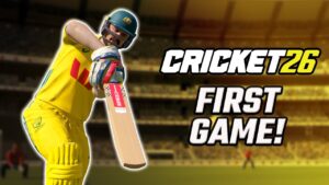 CRICKET 26 | First Game + Early Review! (Day One