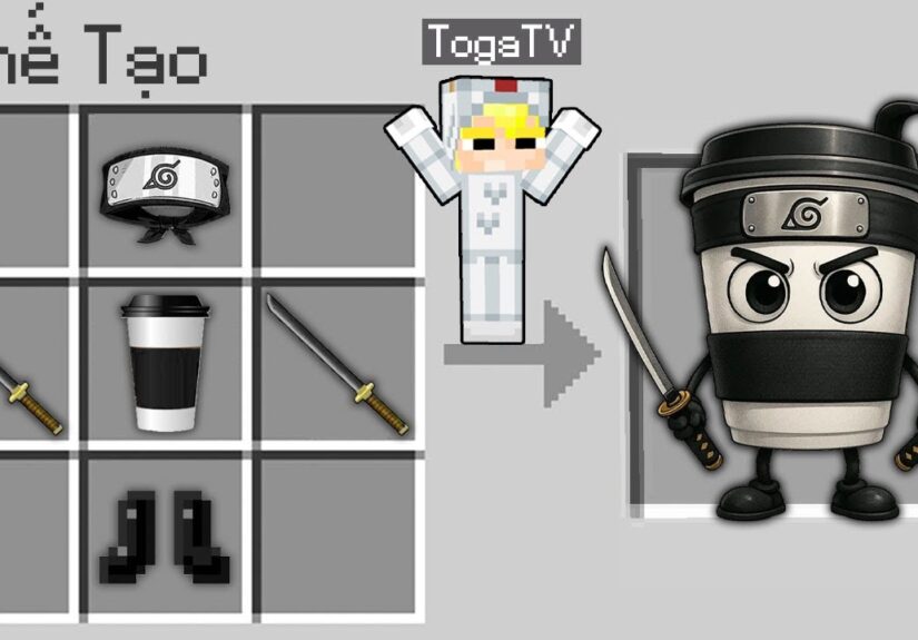 Cách Tô Gà Chế Tạo Capuchino Assasino Trong Minecraft!