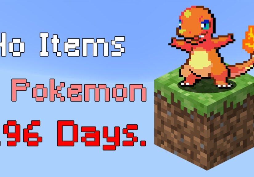 Can You Beat Minecraft Pokémon From ONE Block?