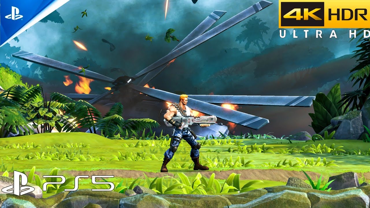 Contra: Operation Galuga (PS5) 4K 60FPS HDR Gameplay