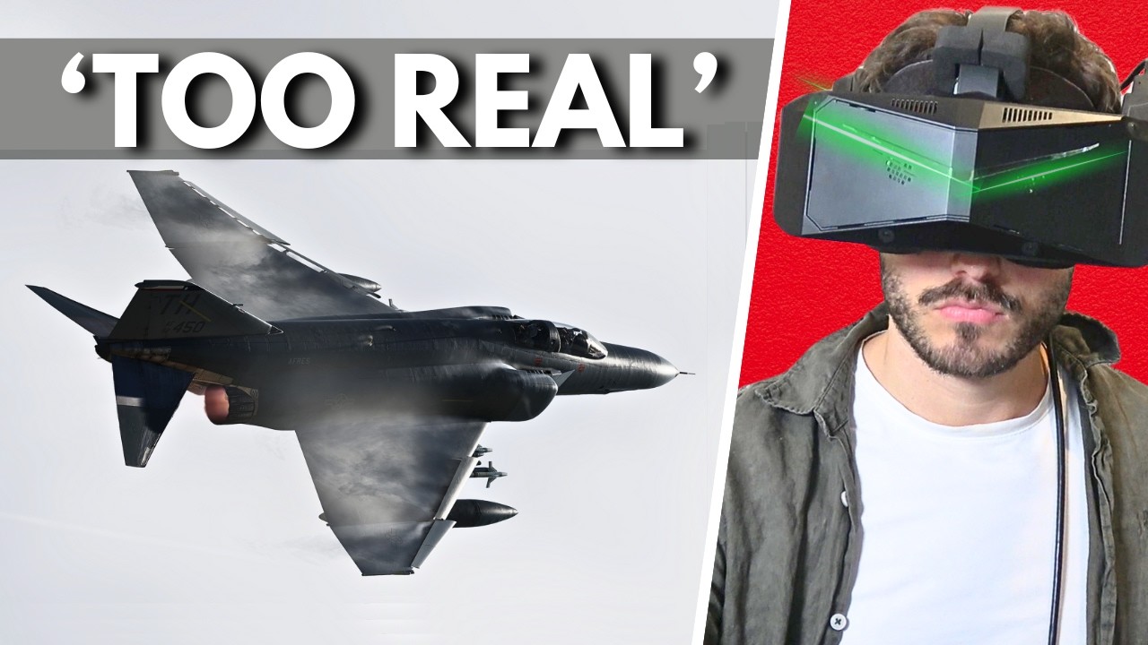 DCS F-4E Phantom | Too REAL for VIRTUAL REALITY! |