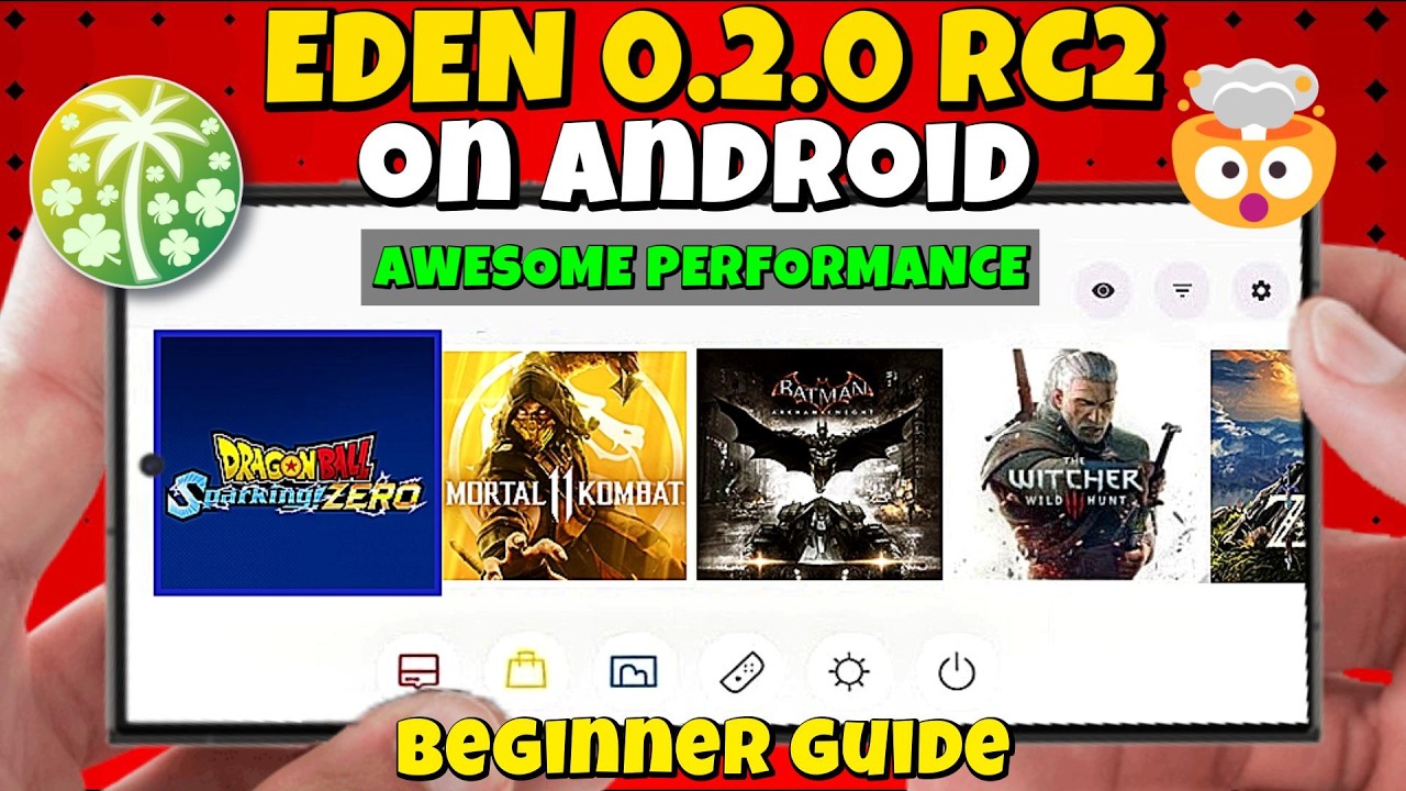 Eden Emulator NEW Update 🔥 Run Nintendo Switch Games on