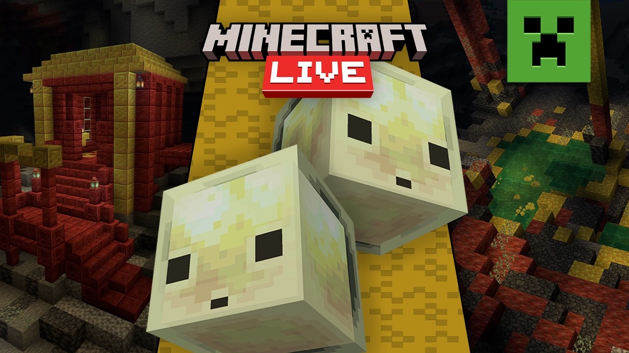 FIRST LOOK: SULFUR CUBE & CAVES | Minecraft LIVE –