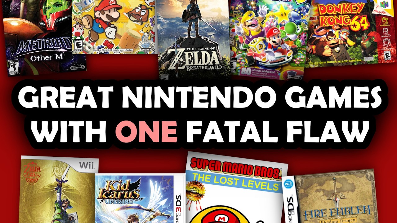Great Nintendo Games With One Fatal Flaw
