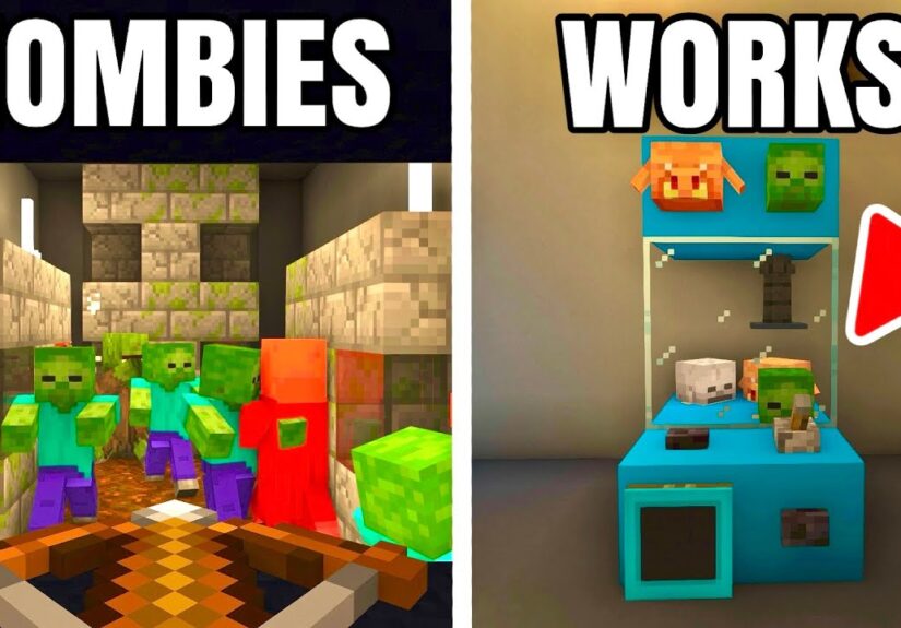 HOW TO MAKE A WORKING ARCADE in Minecraft