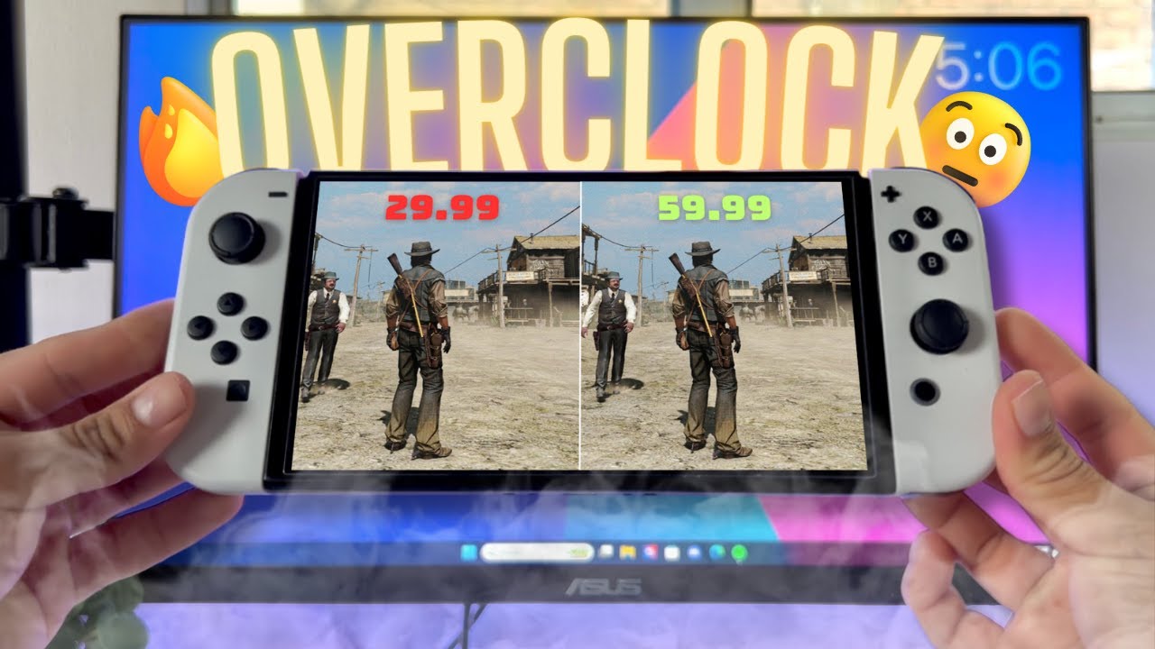 🔥Hice OVERCLOCK EXTREMO a mi NINTENDO SWITCH y esto fue