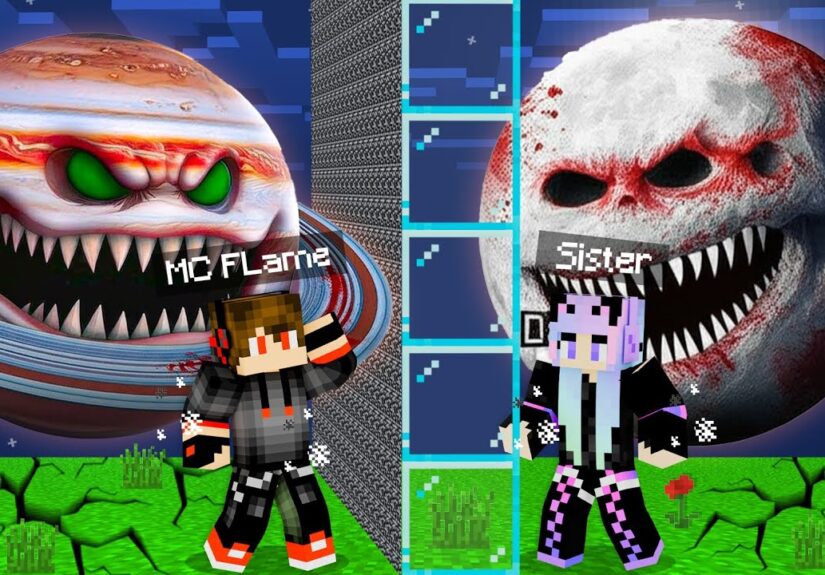 I Cheated in a MOON WAKES UP MOB BATTLE in