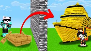 I Cheated with //UPGRADE in a Build Battle in Minecraft