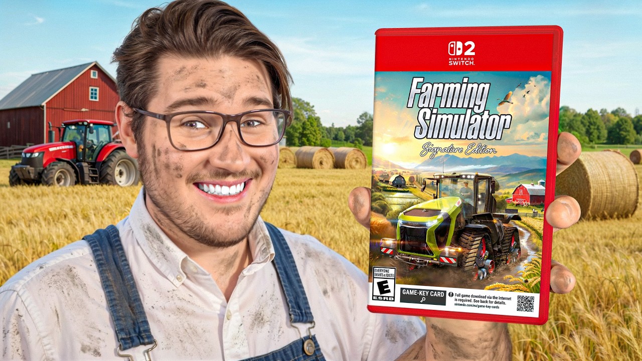 I Survived Farming Simulator On Nintendo Switch 2