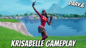 KRISABELLE GAMEPLAY - Winterfest 2021 Presents #fortnite #jordans #gamer #viralvideo