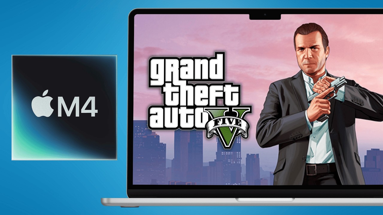 M4 MacBook Air 13": 10 games tested