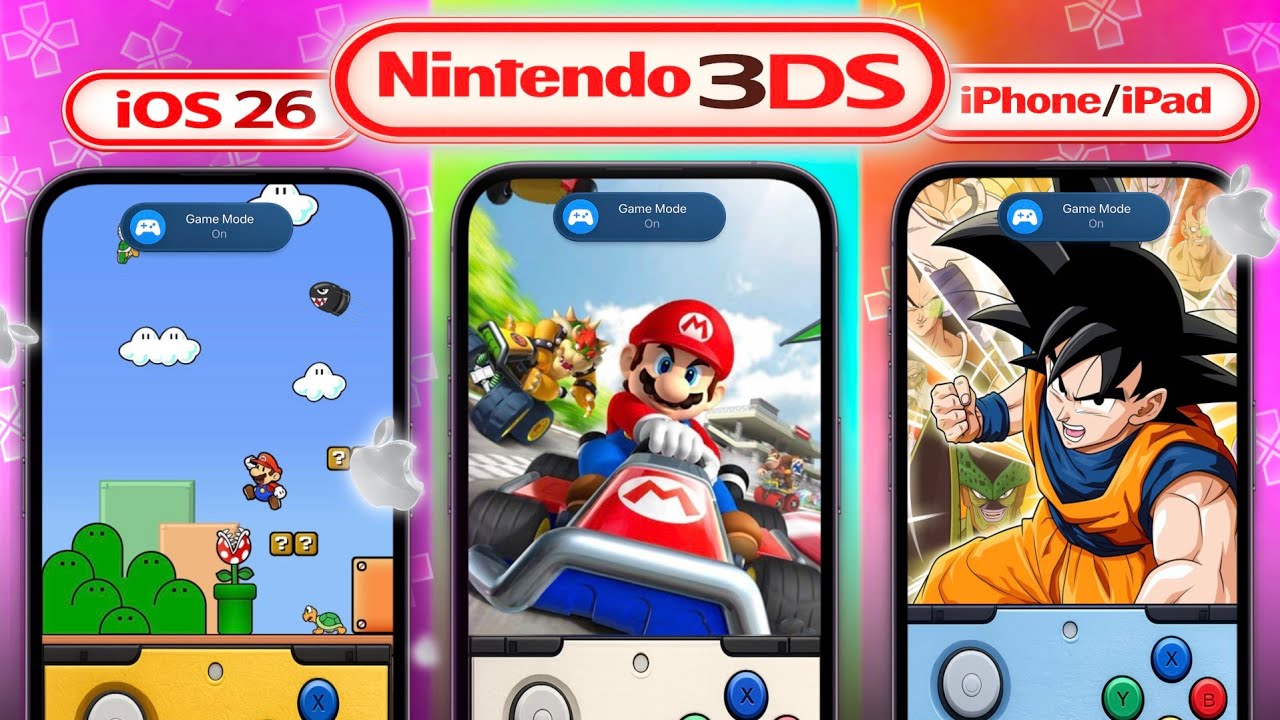 Manic Emu iOS 26: Play Nintendo 3DS on iPhone (All