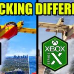 Microsoft Flight Simulator 2024 PS5 Pro vs Xbox Series X