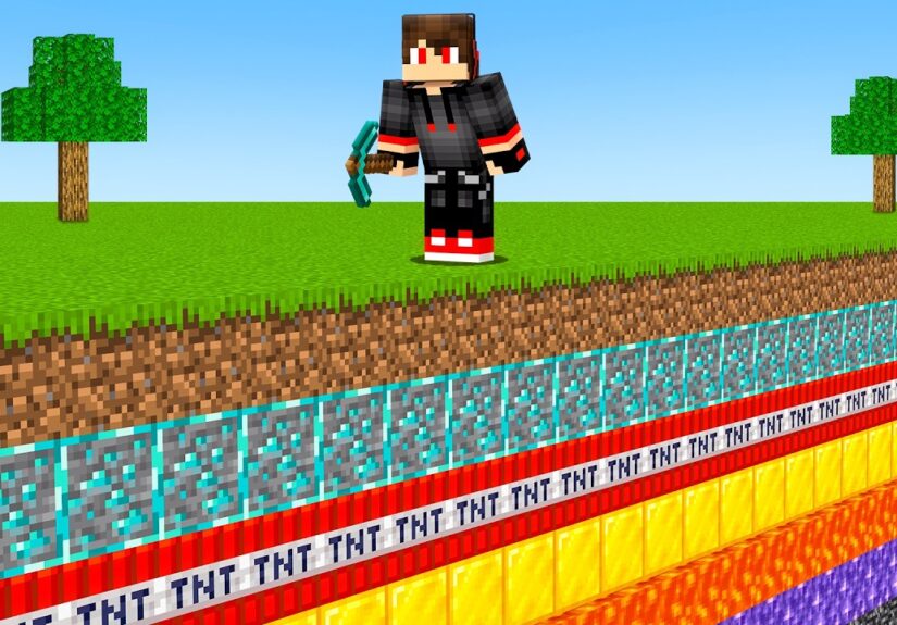 Minecraft, But The World Is In Layers...